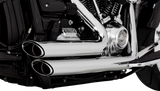 VANCE & HINES Shortshots Staggered Exhaust System - Chrome 17335