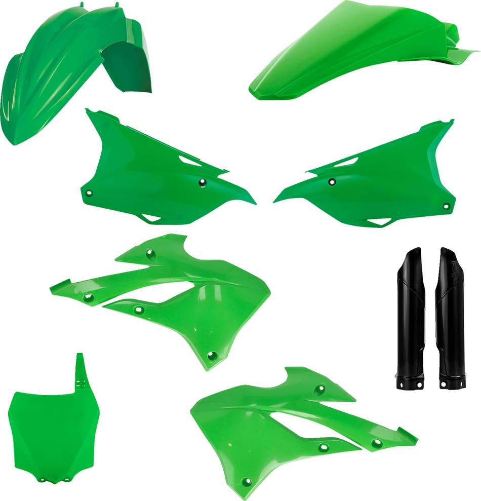 ACERBIS Full Replacement Body Kit - OEM Green/Black  KX85  2022-2023 2936137428