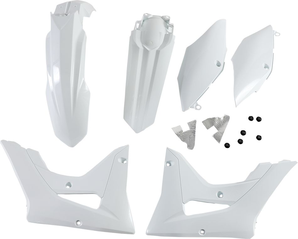 ACERBIS Standard Replacement Body Kit - White 2645460002