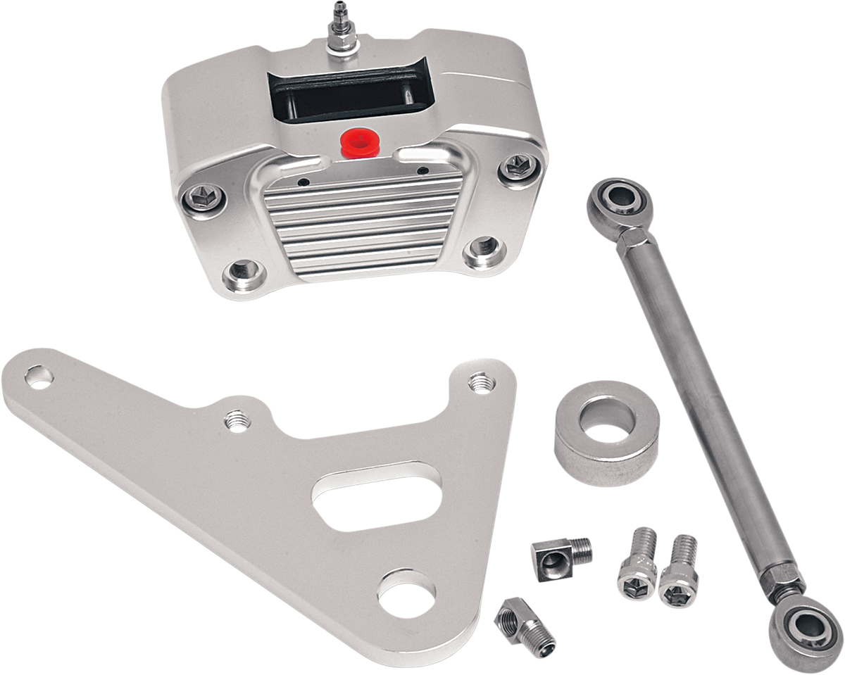 GMA ENGINEERING BY BDL Rear Caliper - 10" Rotor - Classic Chrome GMA-R10C