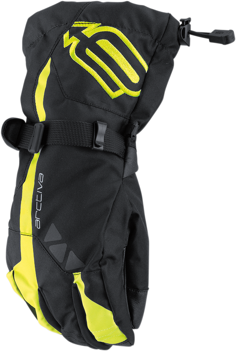 ARCTIVA Pivot Gloves - Black/Hi-Vis Yellow - Small 3340-1327
