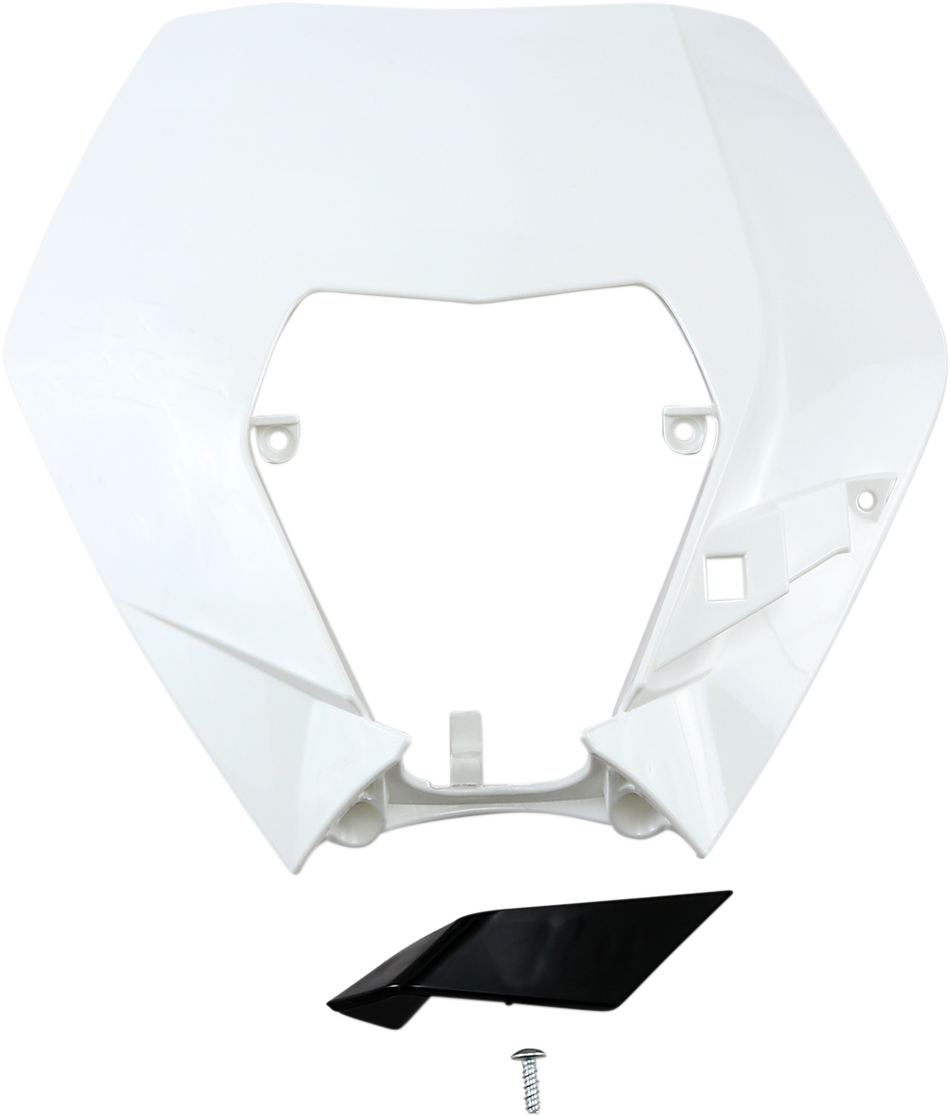UFO Headlight Plastic - White KT04090047