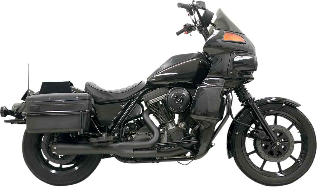 BASSANI XHAUST Road Rage 2:1 Exhaust - Black - FXR 1FXRFB