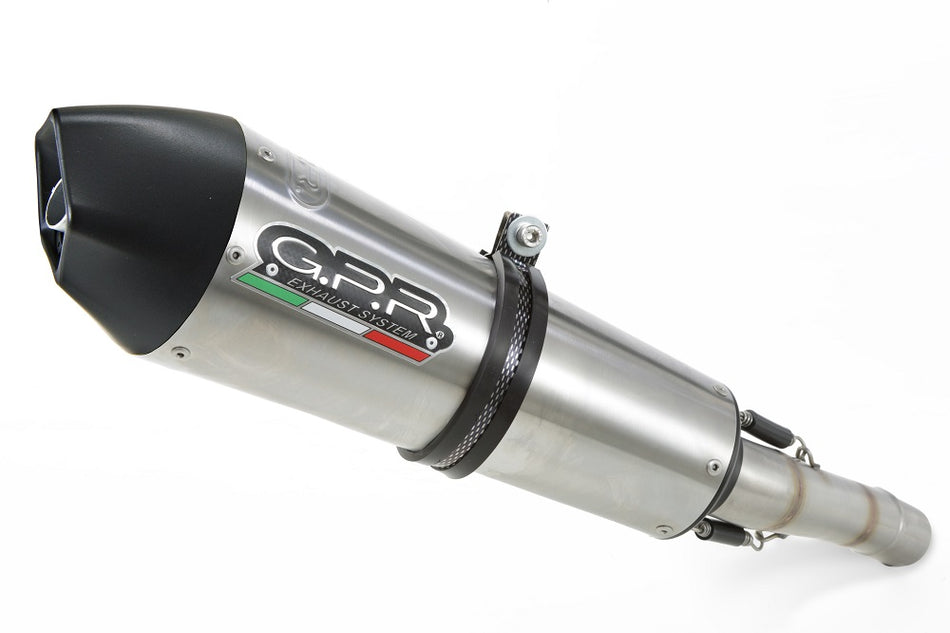 GPR Exhaust System Kawasaki Z1000 2007-2009, Gpe Ann. titanium, Dual slip-on Including Removable DB Killers and Link Pipes  K.80.GPAN.TO