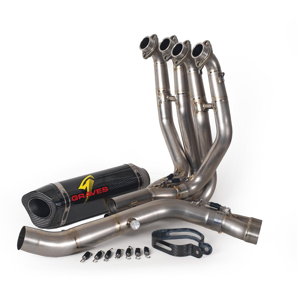 Graves exhaust works zx10r 16-20 link full exhaust system