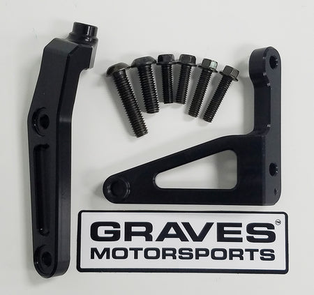Graves motosports zx-6r  2013-2023 steering damper mount