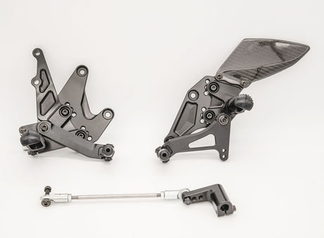 Graves motorsports kawasaki ninja 400 2018-2021  adjustable rearsets