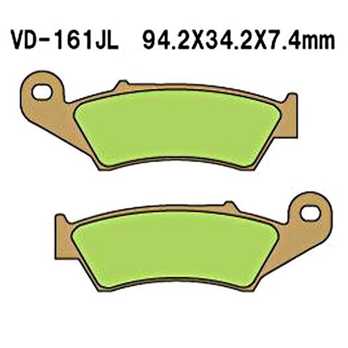 Vesrah Brake Pads (Vd-161rjl) 983971