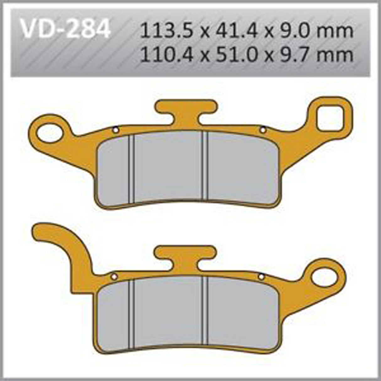 Vesrah Brake Pads (Vd-284) 985009