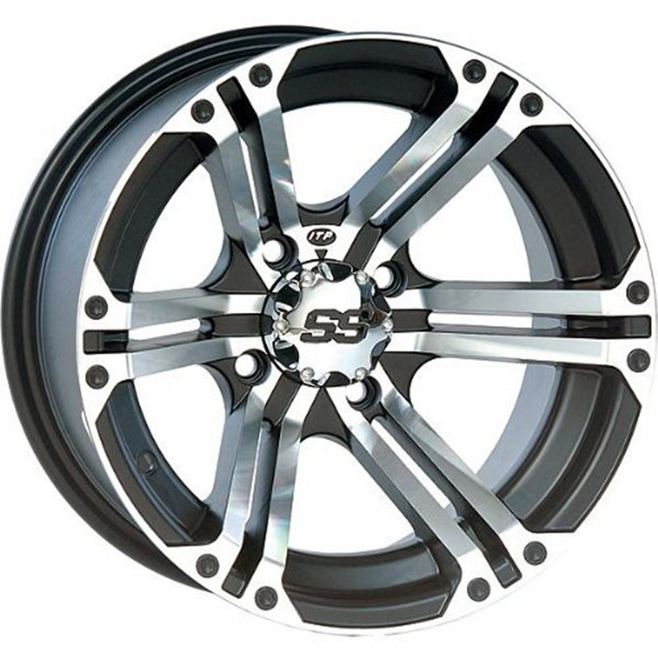 Itp Tires Ss Alloy Ss212, Machined -14x8 (14ss302bx) 263174
