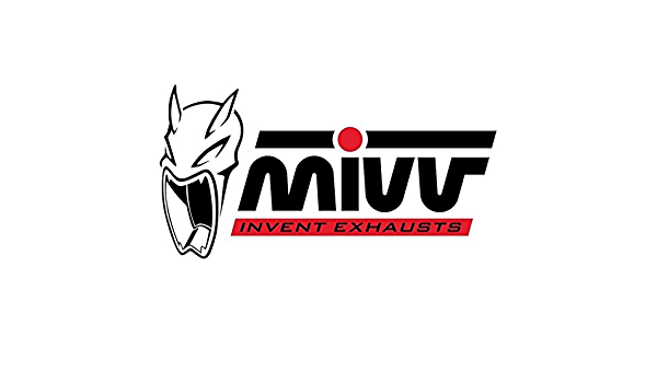 MIVV Exhaust Speed Edge Slip-On Honda CRF1000L Africa Twin 2016- Stainless Steel H.059.LRX