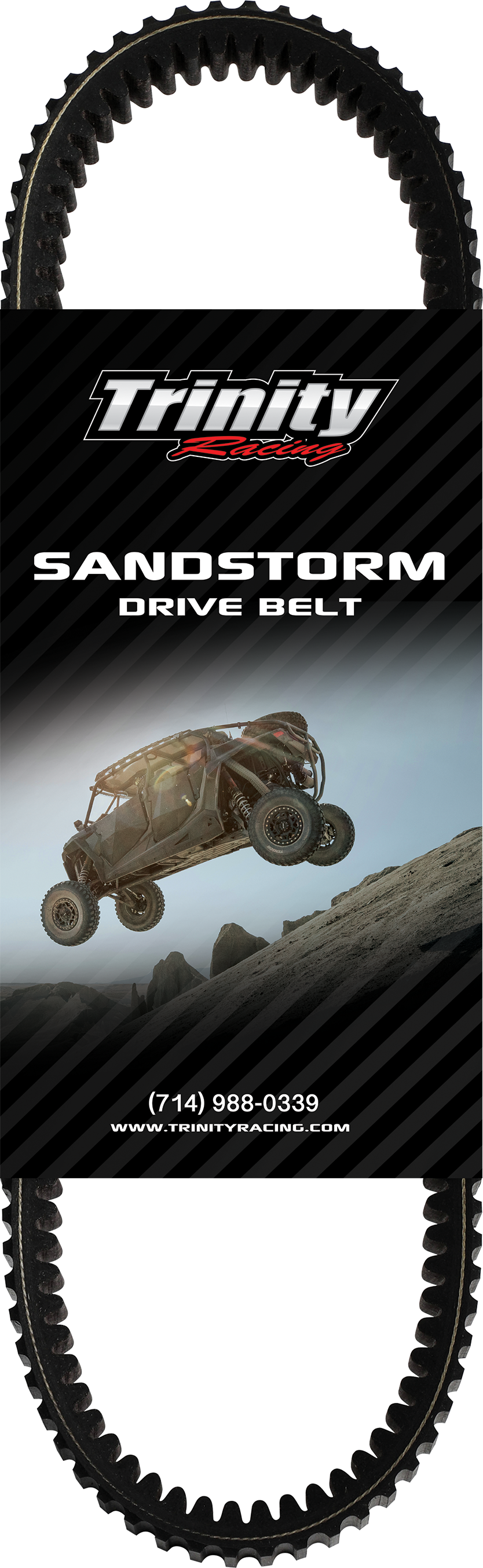 Trinity racing sandstorm drive belt - can-am x3