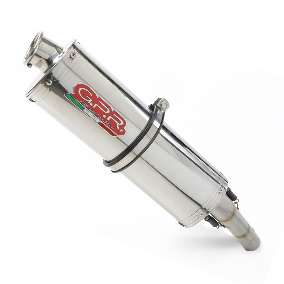 GPR Exhaust for Aprilia RSv 1000 R Factory 2006-2010, Trioval, Dual slip-on Including Removable DB Killers and Link Pipes  A.60.TRI
