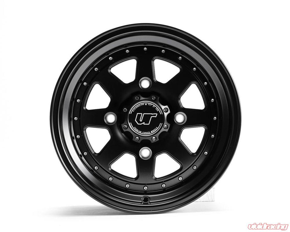 VR Forged D15 Can-Am Maverick X3 Front or Rear Wheel Matte Black 15x7.0 +13mm 4x137