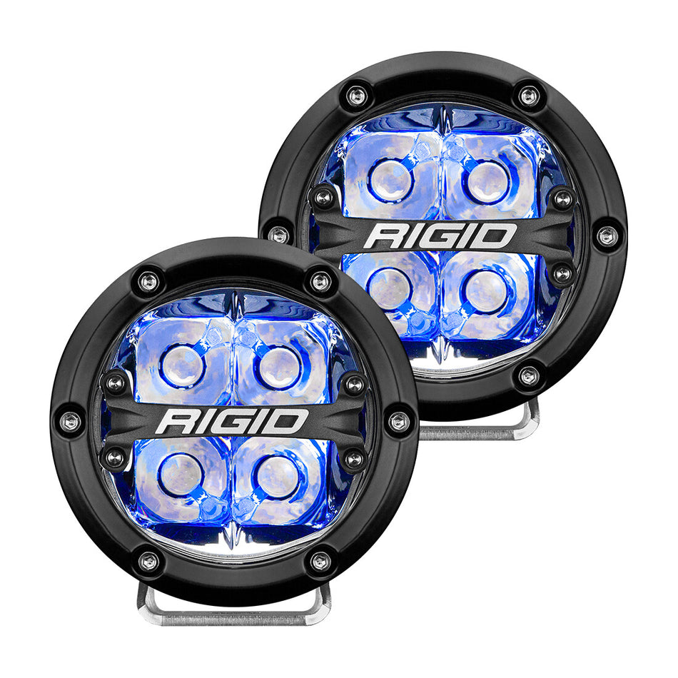 RIGID 360-Series 4" Spot Blue Back Light 36115
