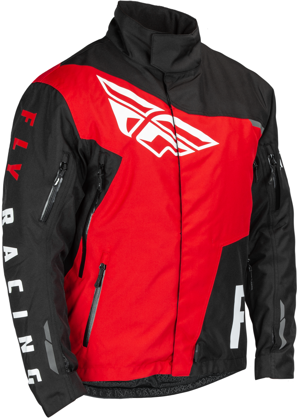 FLY RACING Snx Pro Jacket Black/Red Lg 470-5402L