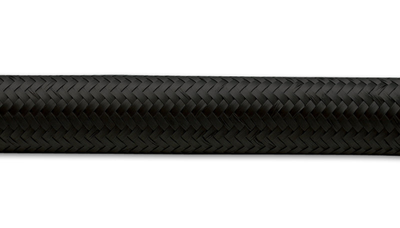 Vibrant -10 AN Black Nylon Braided Flex Hose (20 foot roll) 11980