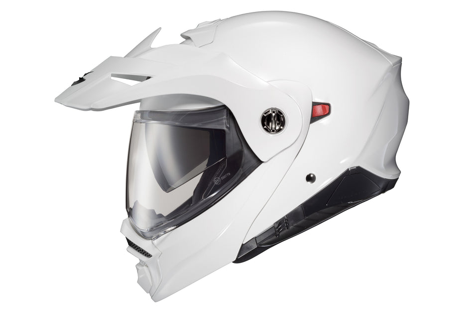 SCORPION EXO Exo-At960 Modular Helmet Gloss White Xl 96-0056