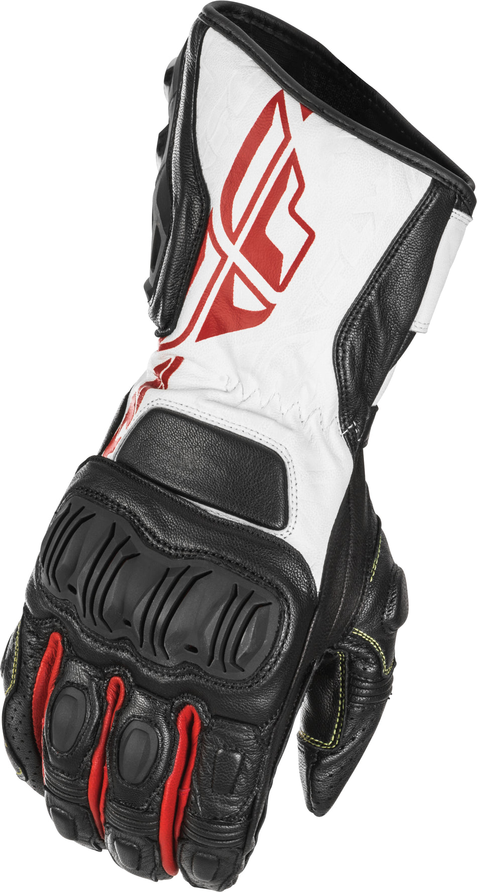 FLY RACING Fl-2 Gloves Black/White/Red 3x #5884 476-2081~7