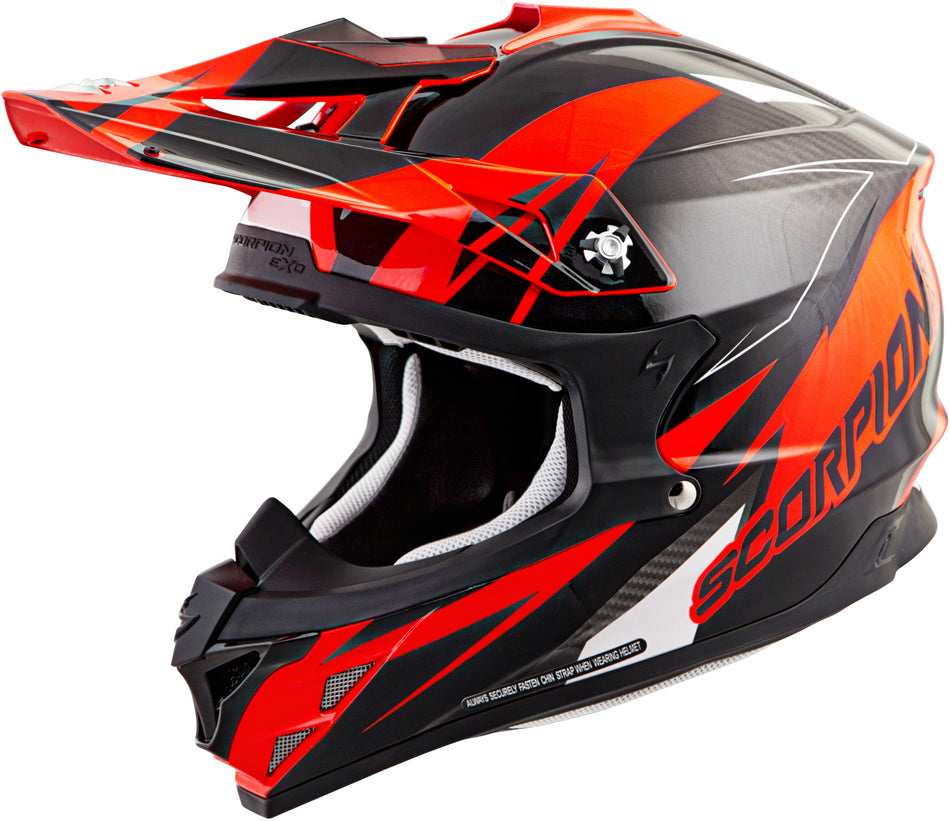 SCORPION EXO Vx-35 Off-Road Helmet Krush Neon Orange Md 35-1804