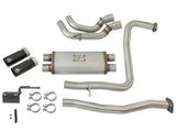 aFe POWER Rebel Series 2-1/2in 409 SS Cat Back Exhaust w/ Black Tips 16-17 Nissan Titan V8 5.6L 49-46126-B