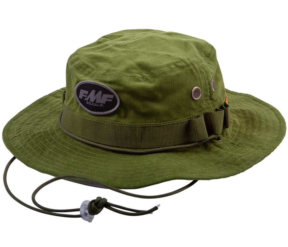FMF APPAREL Cord Bucket Hat Military Green Os SU22193900-MGN-OS