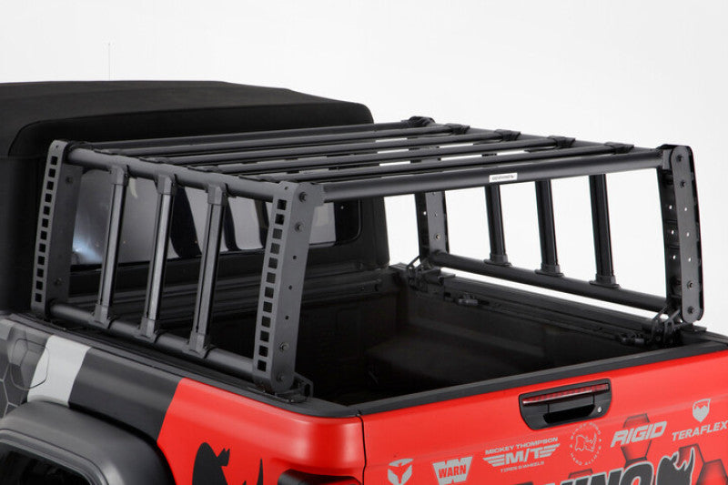 Go Rhino 19-21 Jeep Gladiator XRS Overland Xtreme Rack - Black 5950000T