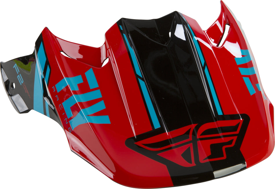FLY RACING F2 Forge Visor Red/Blue Red/Blue 73-46232