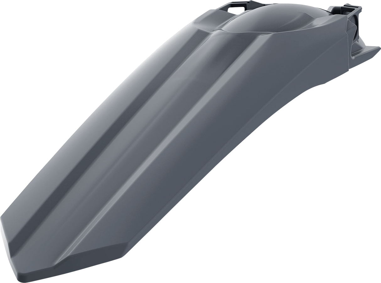 POLISPORT Fender - Rear - Gray - CRF 250R/RX | 450R/RX 8554100006