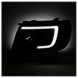 Spyder 05-11 Toyota Tacoma Ver 2 Proj Headlights - Light Bar DRL - Black Smoke PRO-YD-TT05V2-LB-BSM 5085771