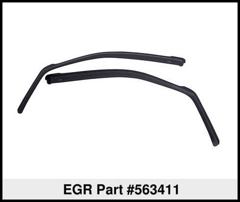 EGR 99-15 Ford Super Duty In-Channel Window Visors - Set of 2 (563411) 563411