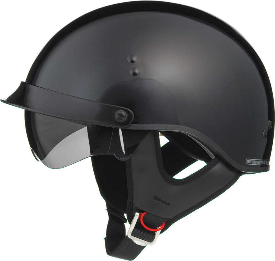 GMAX Gm55 Full Dress Half Helmet Black 2x G355028