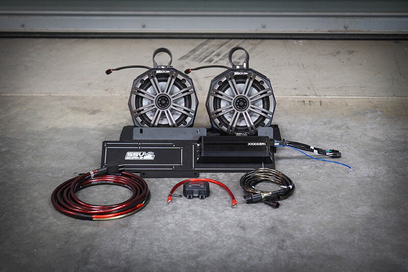 SSV WORKS 2 Speaker Cage Mount Kit Kicker Rzr Xp Turbo S RZ4-C2KRC