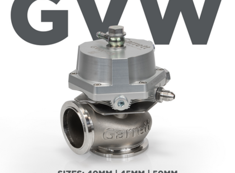 Garrett GVW-40 40mm Wastegate Kit - Silver 908827-0004