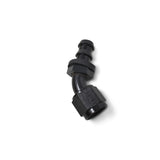 Russell Performance -8 AN Twist-Lok 45 Degree Hose End (Black) 624093