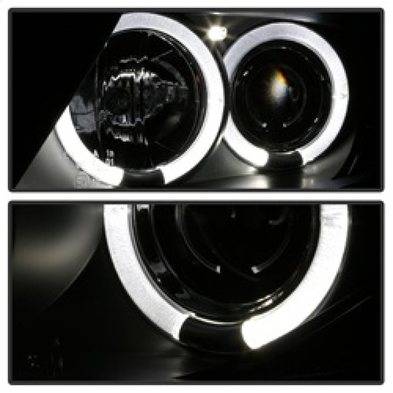 Spyder BMW Z4 03-08 Projector Headlights Xenon/HID Model Only - LED Halo Black PRO-YD-BMWZ403-HID-BK 5029676