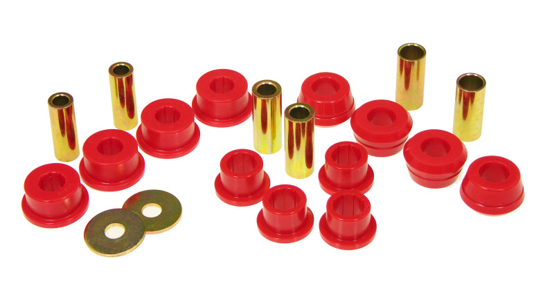 Prothane 91-95 Toyota MR2 Rear Control Arm Bushings (w/ Strut Rod Bushings) - Red 18-303