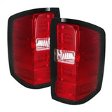 Spyder Chevy 1500 14-16 Light Bar LED Tail Lights Red Clear ALT-YD-CS14-LBLED-RC 5080011