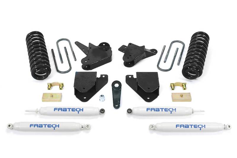 Fabtech 08-10 Ford F250 2WD V10 & Diesel 6in Basic Sys w/Perf Shks K2062