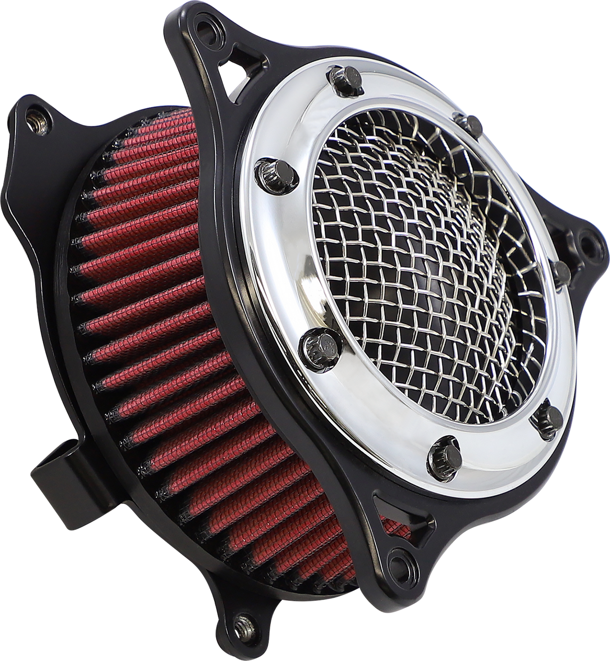 COBRA RPT Air Cleaner - Chrome/Black 606-0103-05CBSB