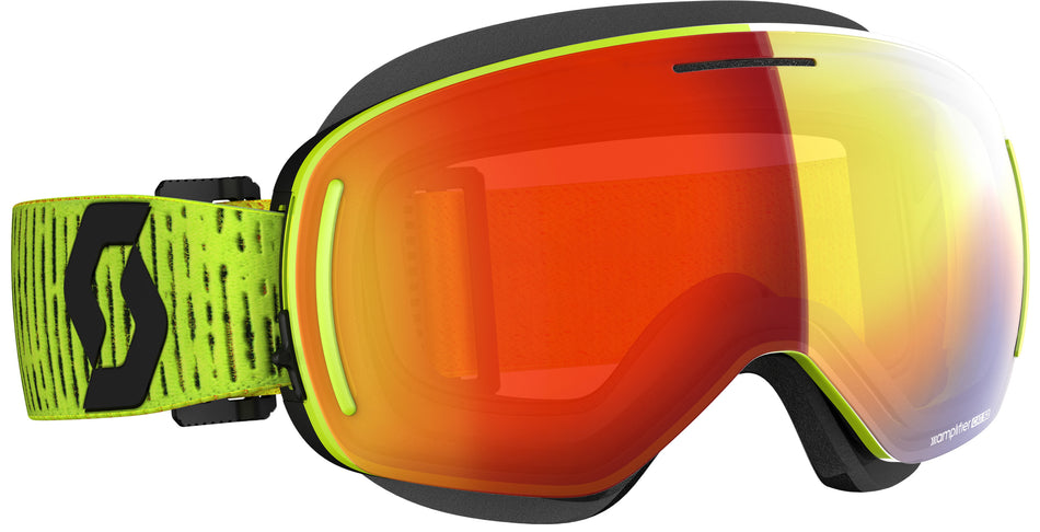 SCOTT Lcg Evo Snowcross Goggle Yellow Enhancer Red Chrome 272845-0005312