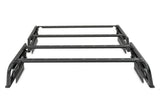 DV8 Offroad 07-23 Toyota Tundra / 09-23 Ford F150 Raptor MTO Series Bed Rack -  2pc Adj. RRUN-03