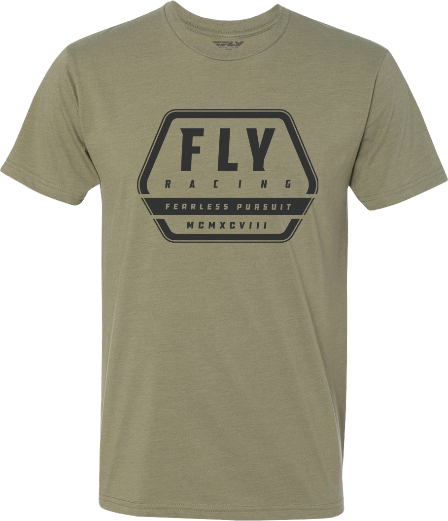 FLY RACING Fly Track Tee Khaki 2x 352-00472X