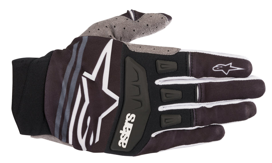 ALPINESTARS Techstar Gloves Black/White Md 3561019-12-M