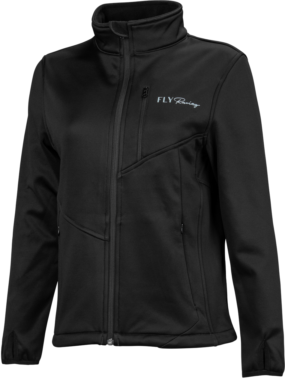 FLY RACING Women's Mid-Layer Jacket Black Lg 354-6340L