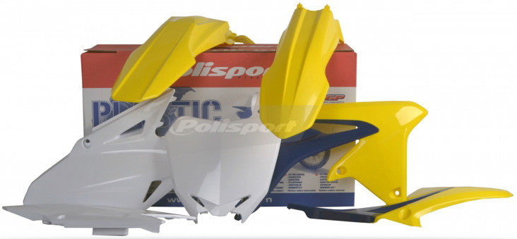 POLISPORT Plastic Body Kit Yellow 90147