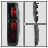 Spyder Nissan Hardbody 86-97 Euro Style Tail Lights Black Smoke ALT-YD-NH86-BSM 5078216