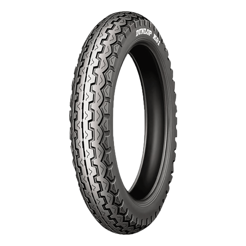Dunlop K81 / TT100 F/R Tire - 4.10H19 TL 61H TL
