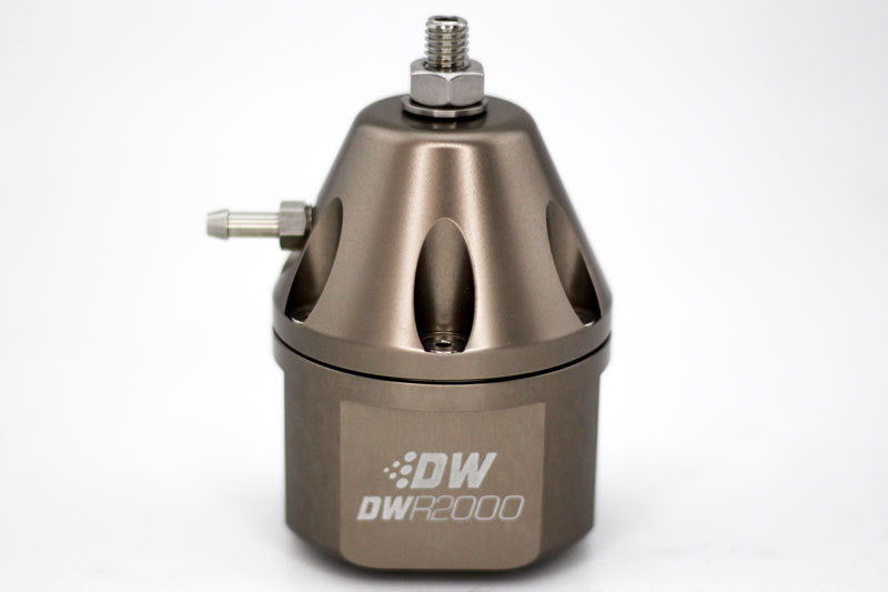 DeatschWerks DWR2000 Adjustable Fuel Pressure Regulator - Titanium 6-2000-FRT