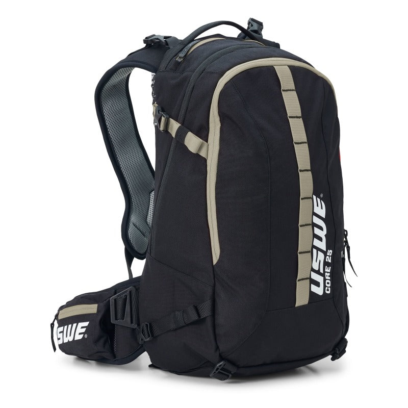USWE Core Dirt Biking Daypack 25L - Black/Mudgreen
